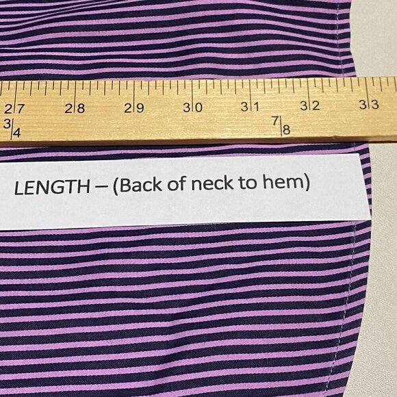 Robert Graham Men's Long Sleeve Button up Shirt 100% Cotton XL Contrasting cuff - Picture 13 of 14